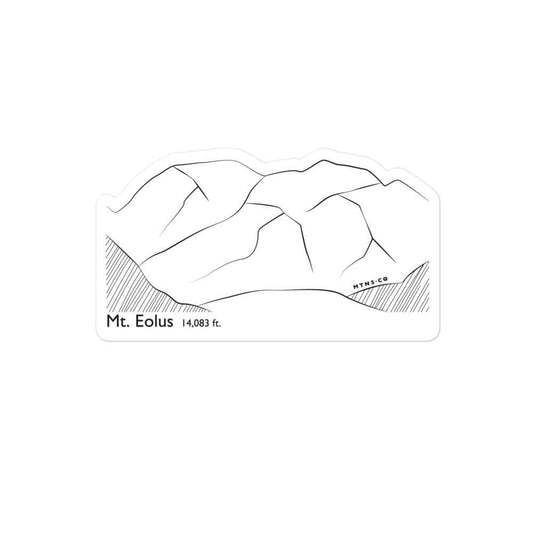 Mt Eolus Sticker