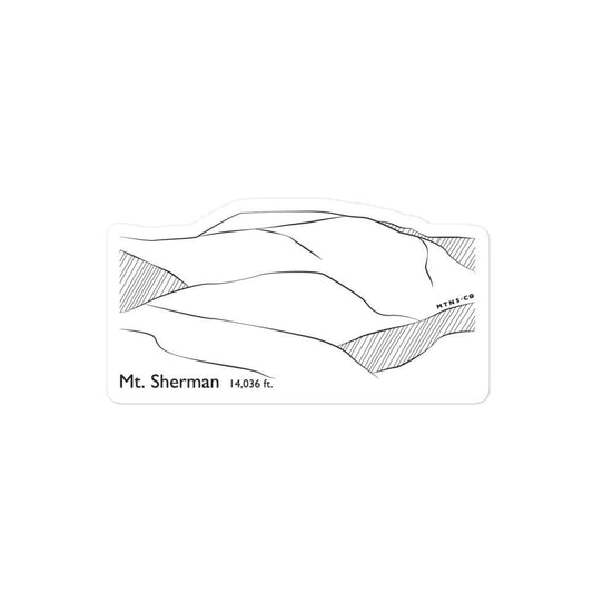 Mt Sherman Sticker