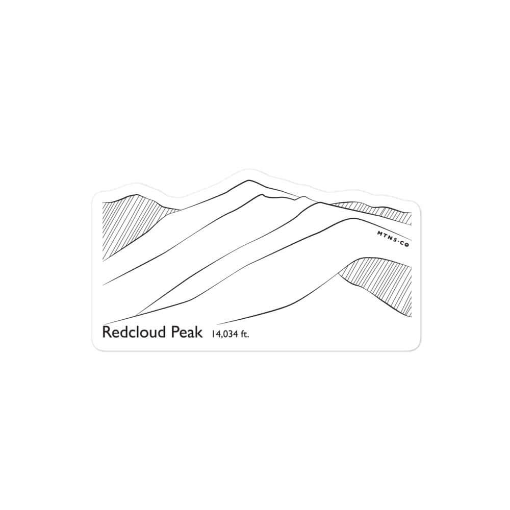 Redcloud Peak Sticker