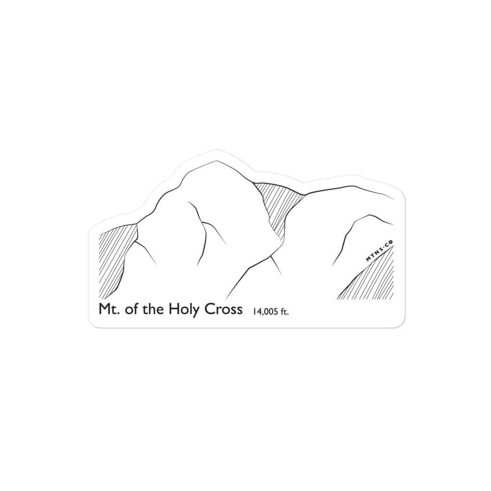 Mt of the Holy Cross Sticker