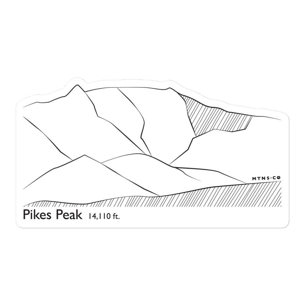 Pikes Peak Sticker