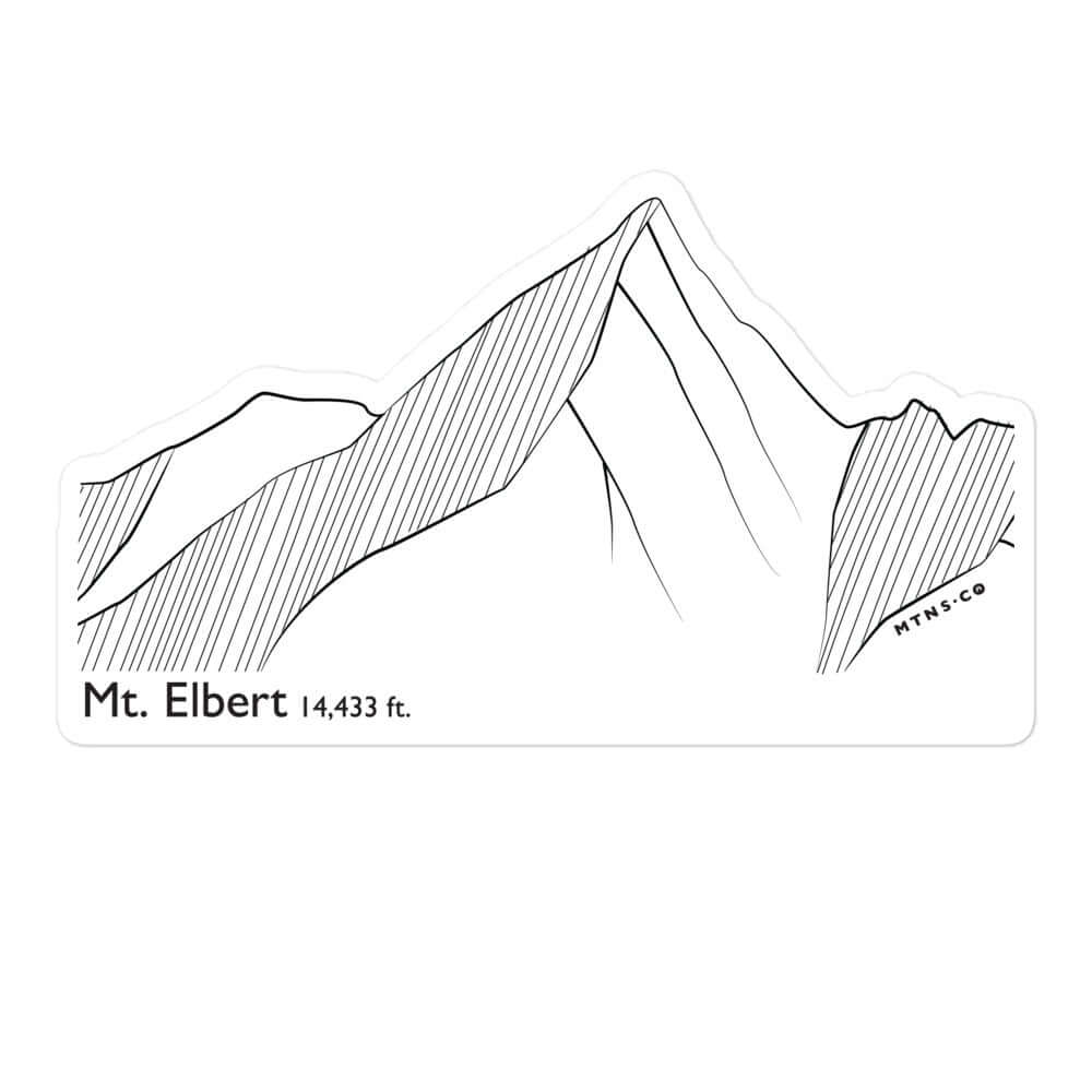 Mt Elbert Sticker