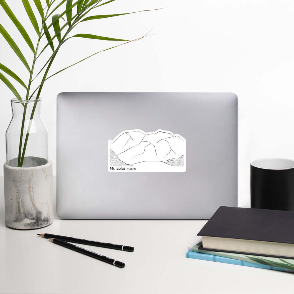 Mt Eolus Sticker