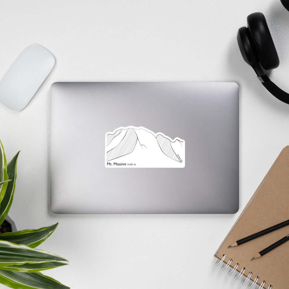 Mt Massive Sticker