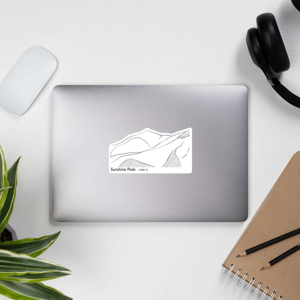 Sunshine Peak Stickers