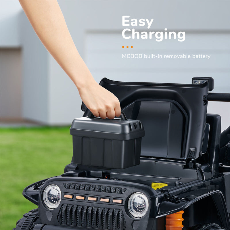 Load image into Gallery viewer, Electric Ride-On Truck for Kids with Remote Control and Parental Seat
