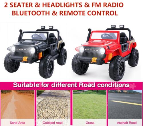 Load image into Gallery viewer, KLOKICK 2-Seater Electric Ride On Truck for Kids with Parent Remote Control - Fun and Powerful Car Toy
