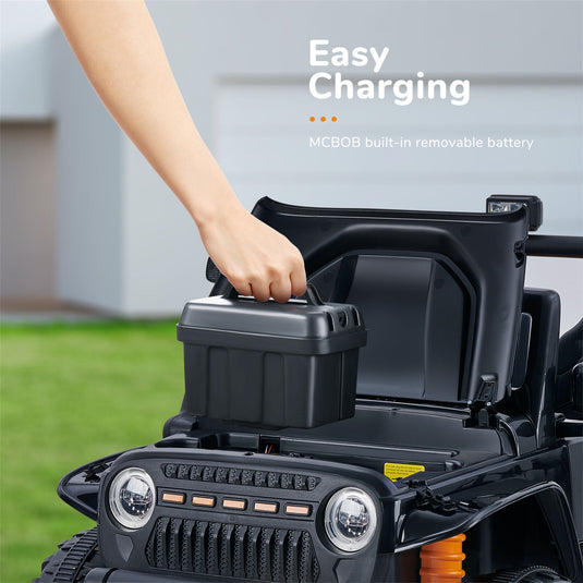 12V Electric Ride-On Car for Kids with Remote Control - Perfect for Parent-Child Bonding!