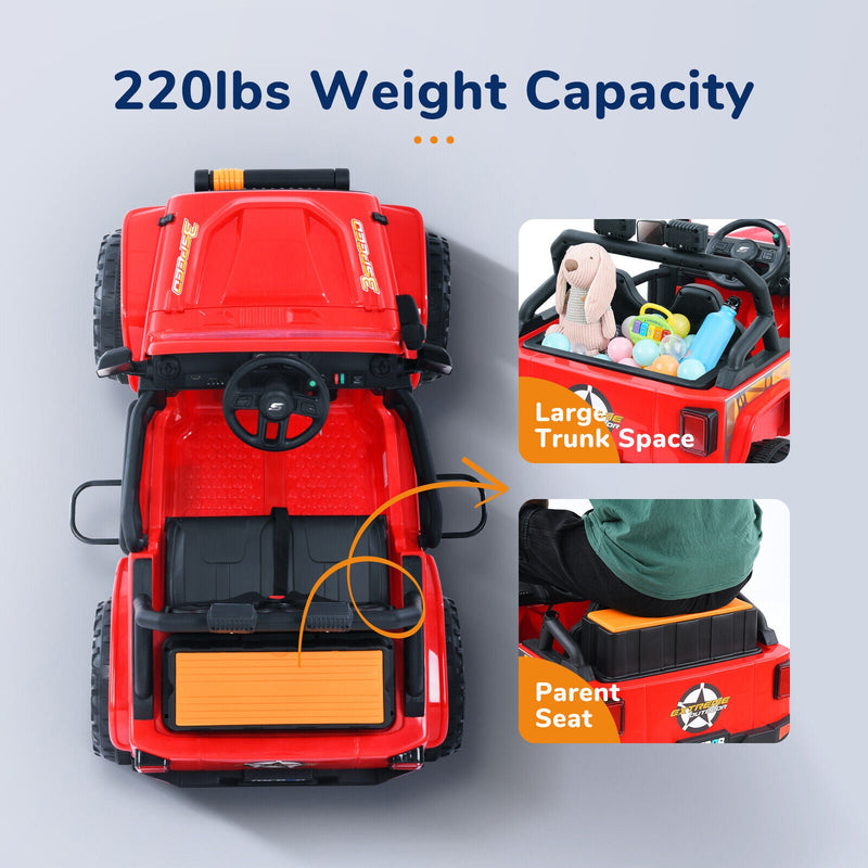 Load image into Gallery viewer, 12V Battery Powered 2 Seater Kids Ride On Truck with Remote Control

