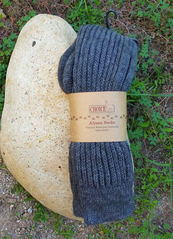 Load image into Gallery viewer, Knee-Hi Alpaca Socks
