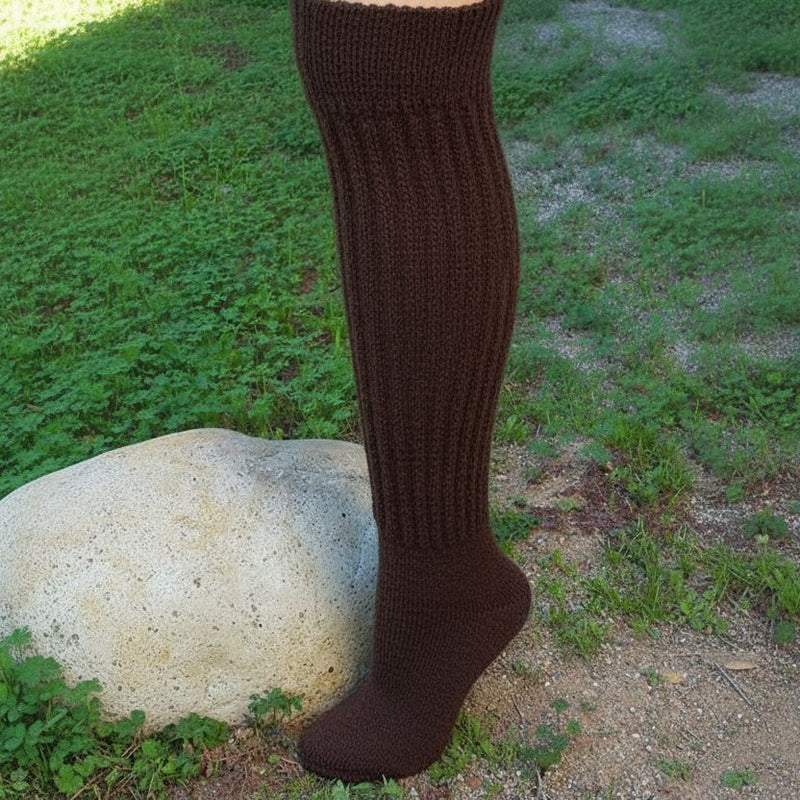 Load image into Gallery viewer, Knee-Hi Alpaca Socks
