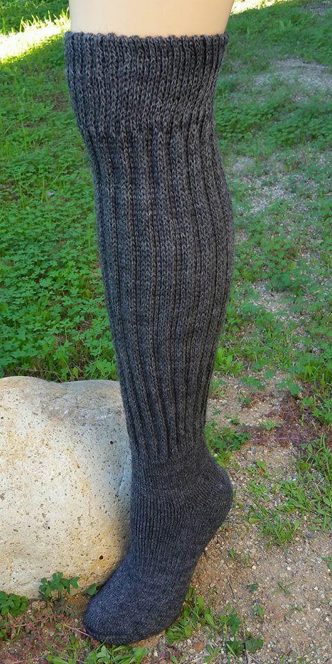 Load image into Gallery viewer, Knee-Hi Alpaca Socks
