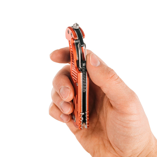 Red Survival Pocket Knife