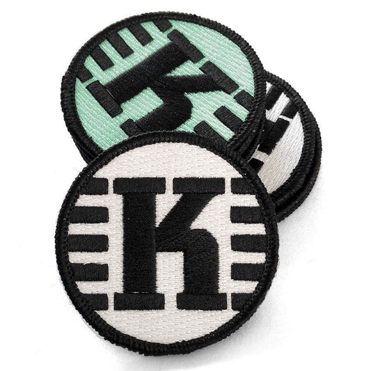 K-Logo - Kastaplast Embroidered Patch (Sew/Glue On)