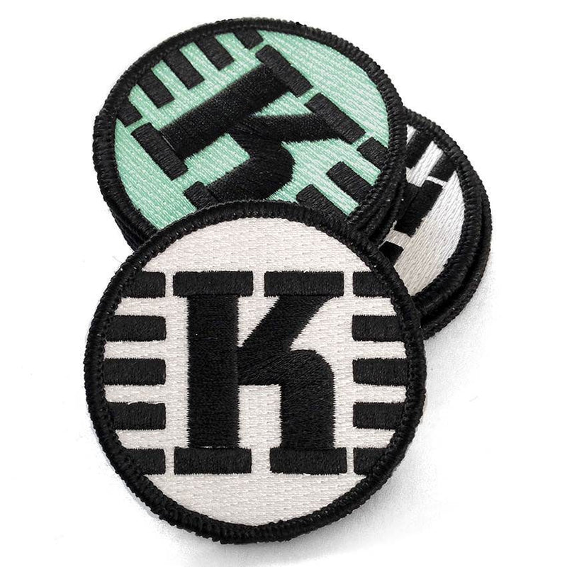 Load image into Gallery viewer, K-Logo - Kastaplast Embroidered Patch (Sew/Glue On)
