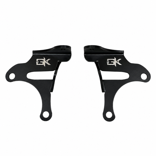 Jeep JK Steerable Knuckle Pod Light Mounts (2007-2018 Wrangler)