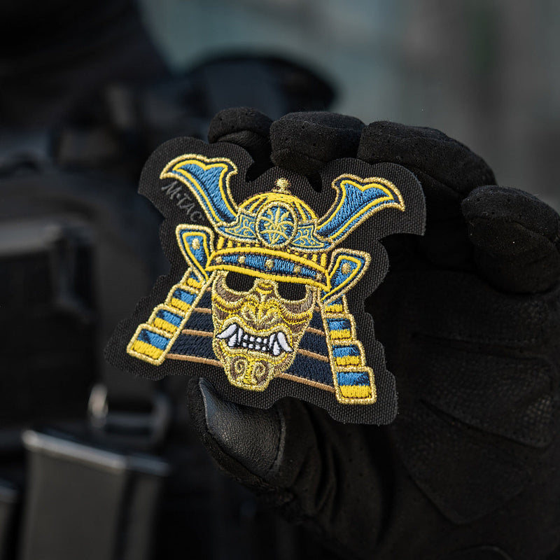Load image into Gallery viewer, M-Tac Samurai Mask Embroidered Patch
