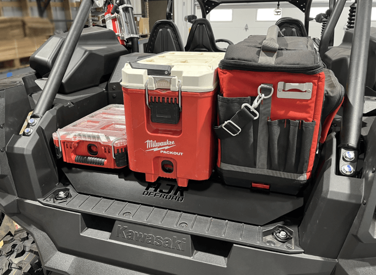 Load image into Gallery viewer, Kawasaki KRX Packout Mount - Subwoofer Compatible
