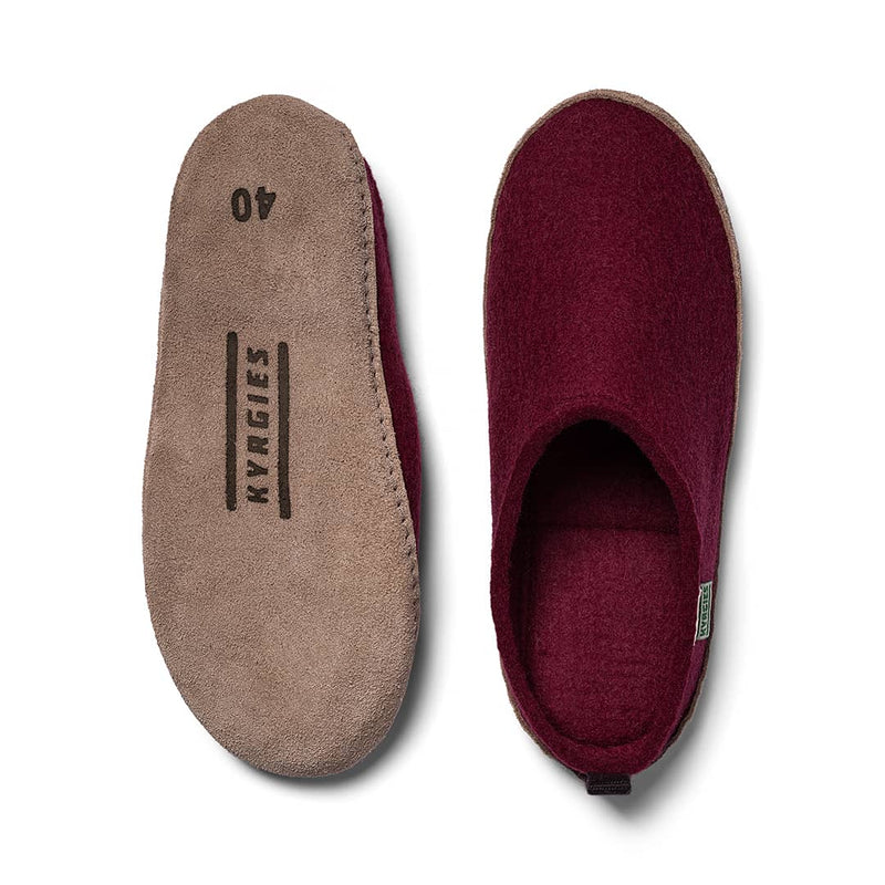 Load image into Gallery viewer, Kyrgies Indoor Wool Slides
