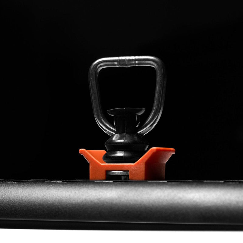 Load image into Gallery viewer, L-Track Tie Down O-Ring Fitting, Orange, 4-Pack
