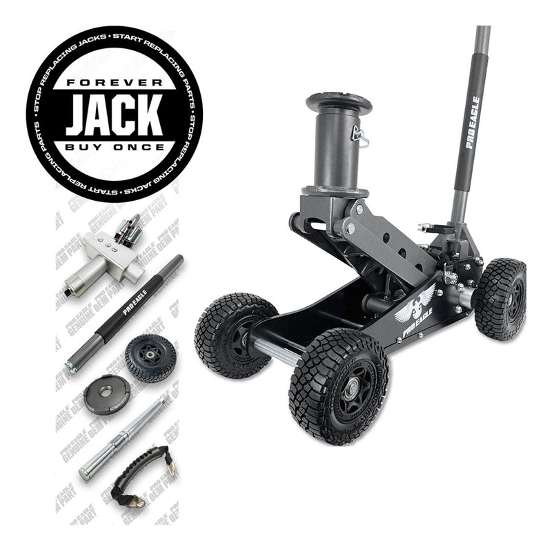 Load image into Gallery viewer, 2 Ton Big Wheel Off Road Jack "The Beast"
