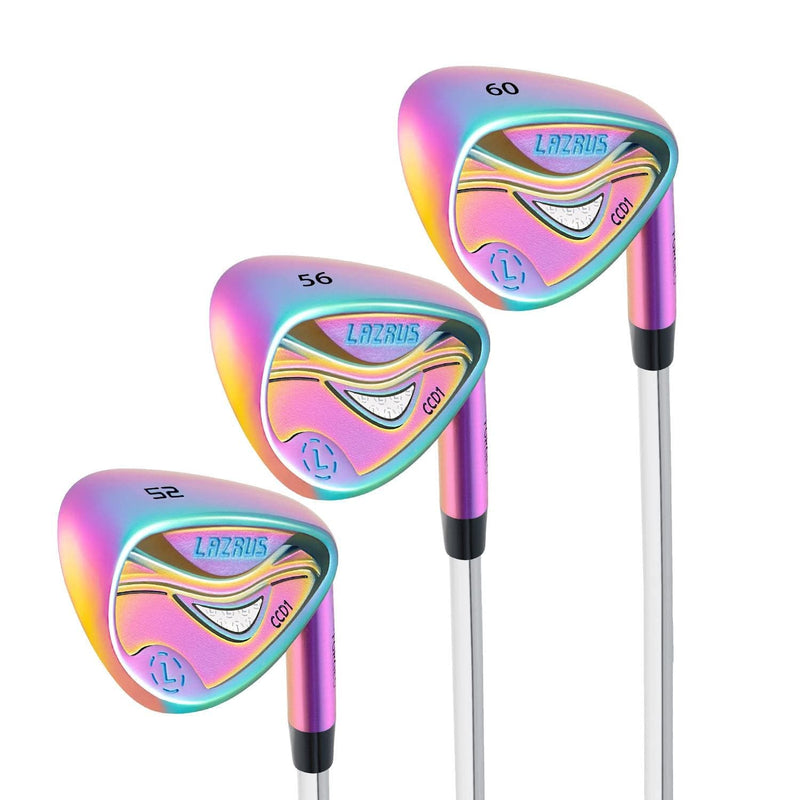 Load image into Gallery viewer, Lazrus Golf Cavity Back Wedges Set Or Individual - Forged 52°, 56°, 60° or 50°, 54°, 58°
