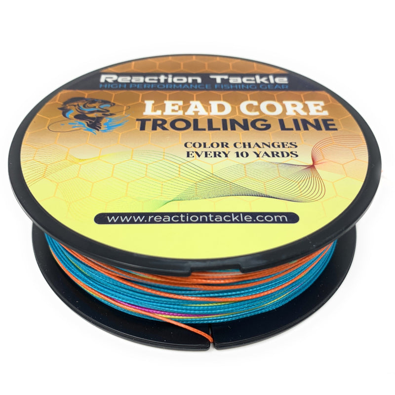 Load image into Gallery viewer, Reaction Tackle Lead Core Metered Trolling Braided Line
