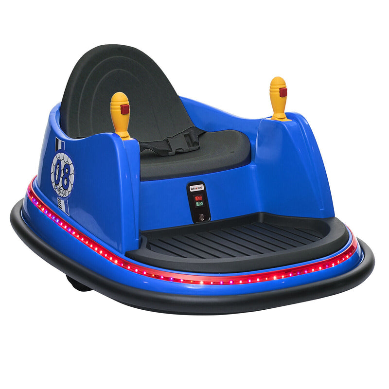 Load image into Gallery viewer, LEADZM 6V 7A.h Electric Bumper Car in Blue
