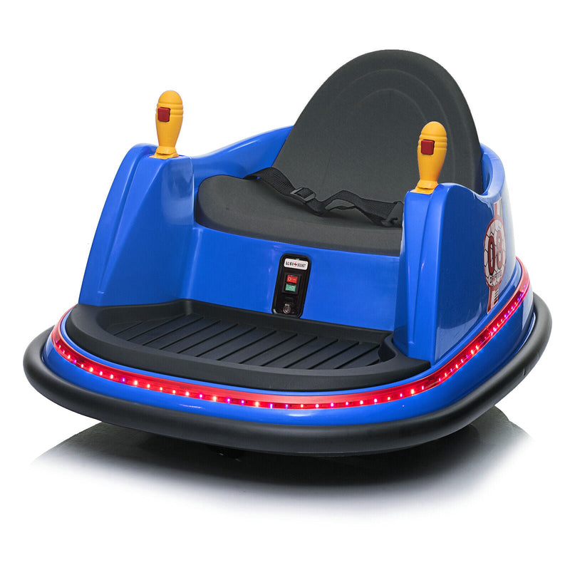 Load image into Gallery viewer, LEADZM 6V 7A.h Electric Bumper Car in Blue
