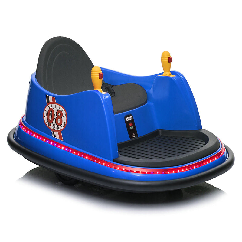 Load image into Gallery viewer, LEADZM 6V 7A.h Electric Bumper Car in Blue
