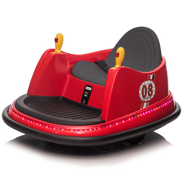 Load image into Gallery viewer, LEADZM 6V 7A.h Red Bumper Car - Electric Ride-On Toy for Kids
