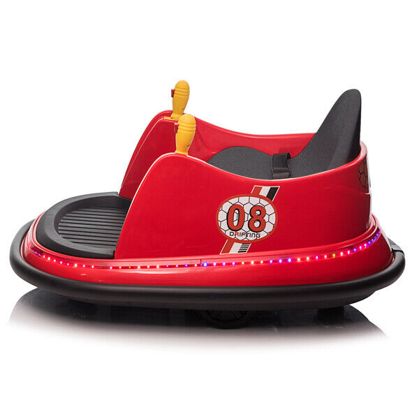 Load image into Gallery viewer, LEADZM 6V 7A.h Red Bumper Car - Exciting Fun for Kids!
