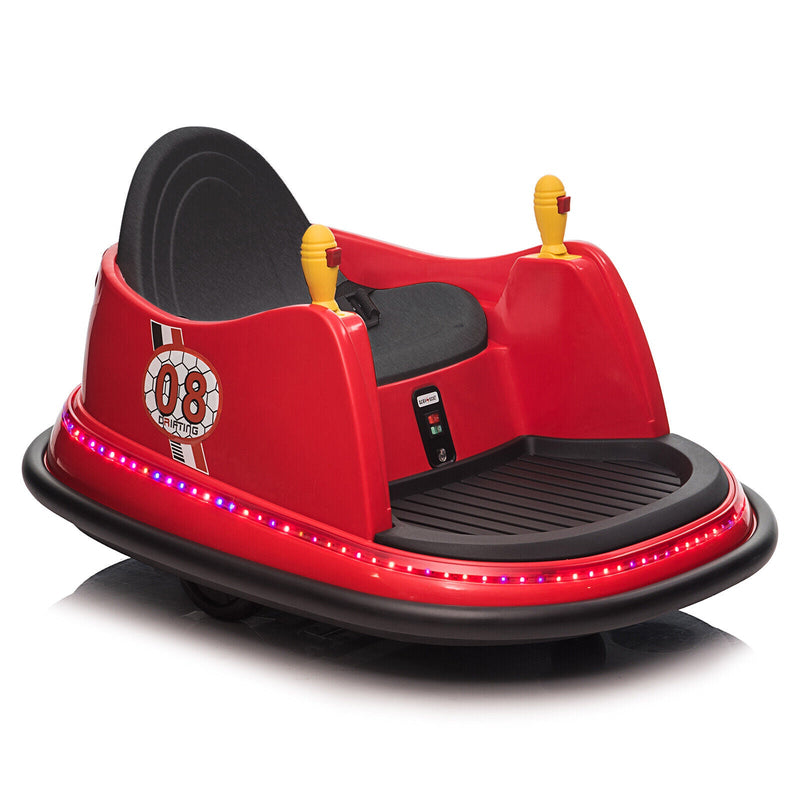 Load image into Gallery viewer, LEADZM 6V 7A.h Red Bumper Car - Exciting Ride for Kids!
