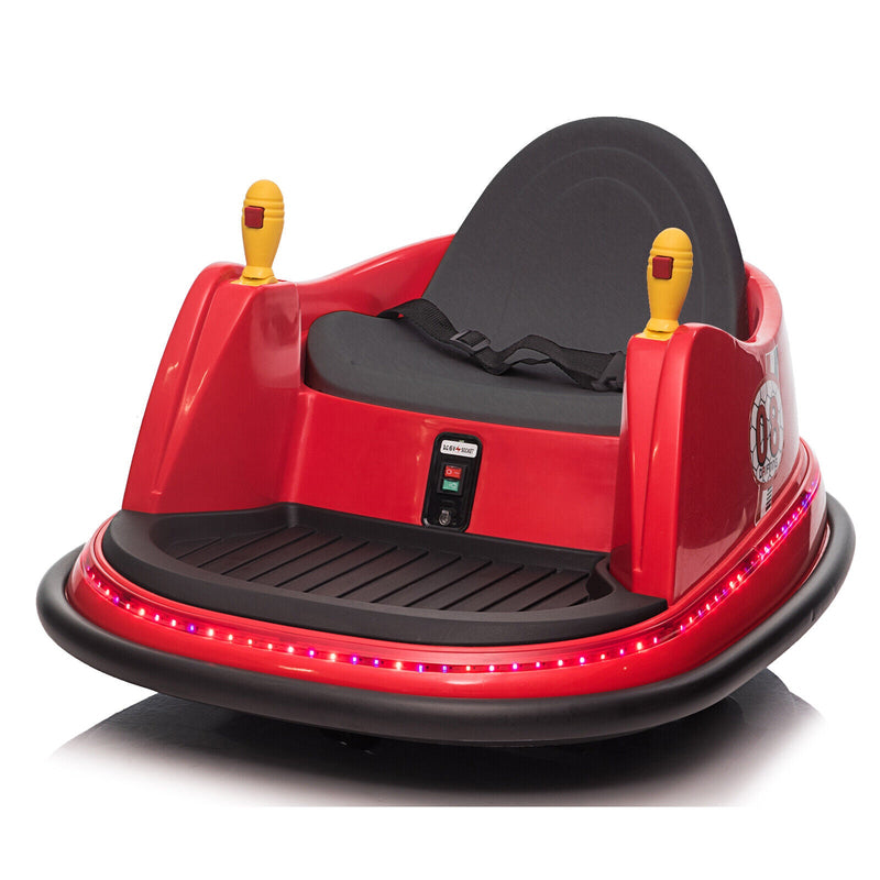 Load image into Gallery viewer, LEADZM 6V 7A.h Red Bumper Car - Exciting Ride for Kids!
