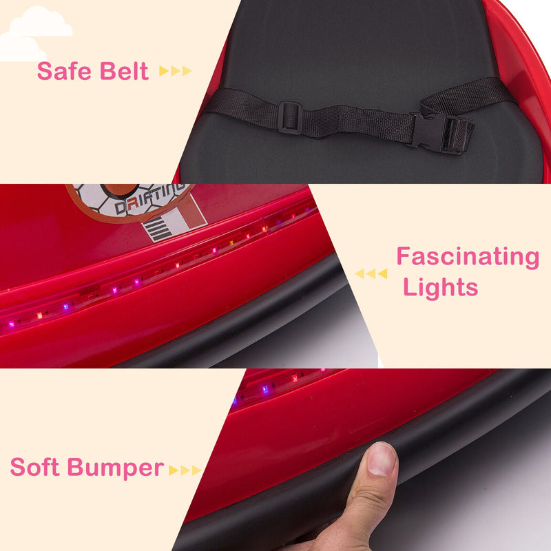 Load image into Gallery viewer, LEADZM 6V 7A.h Red Bumper Car - Exciting Ride for Kids!

