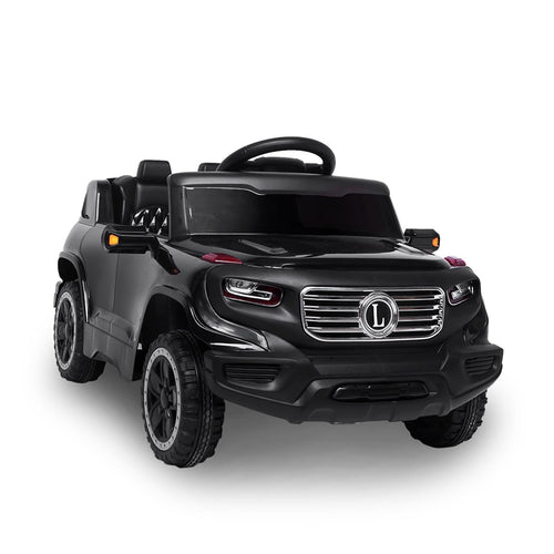 Leadzm 6V Electric Ride-On Truck for Kids with Remote Control, LED Lights, and Seat Belt