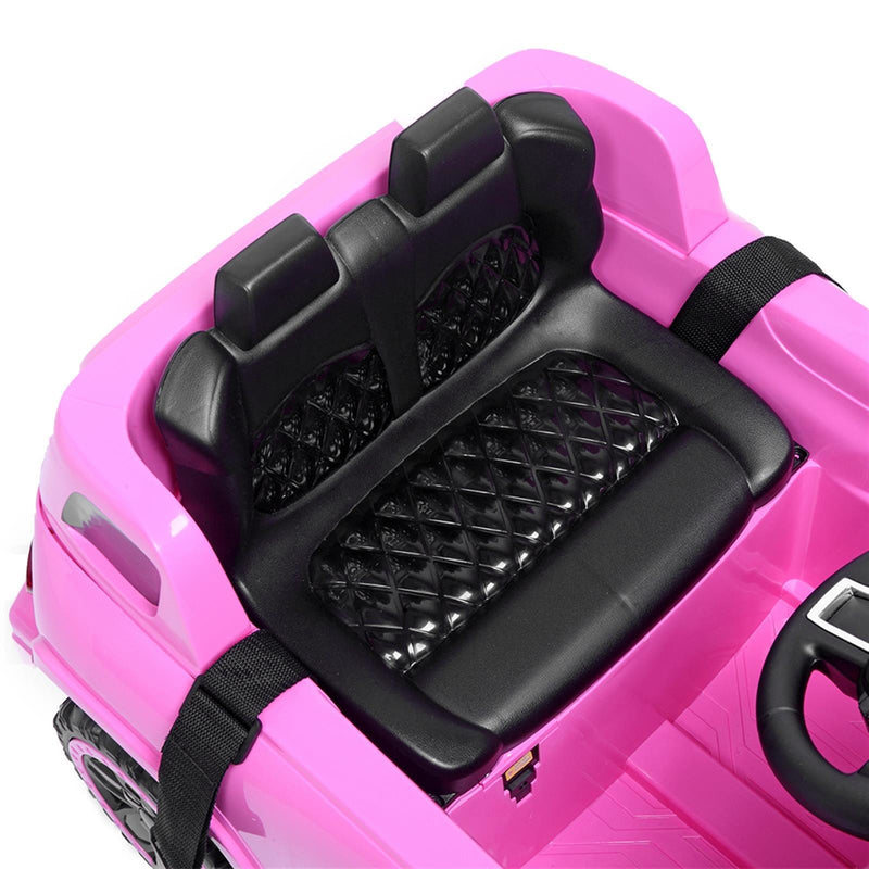 Load image into Gallery viewer, Leadzm 6V Electric Ride-On Truck for Kids with Remote Control, LED Lights, and Seat Belt
