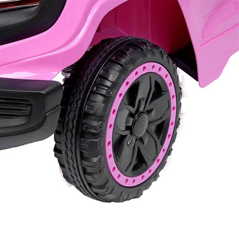 Load image into Gallery viewer, Leadzm 6V Electric Ride-On Truck for Kids with Remote Control, LED Lights, and Seat Belt
