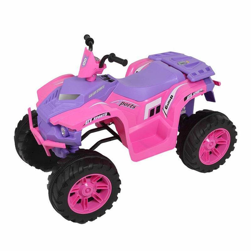 Load image into Gallery viewer, LEADZM Dual Drive All Terrain Kids Car with 2 Speed Modes - Pink/Purple
