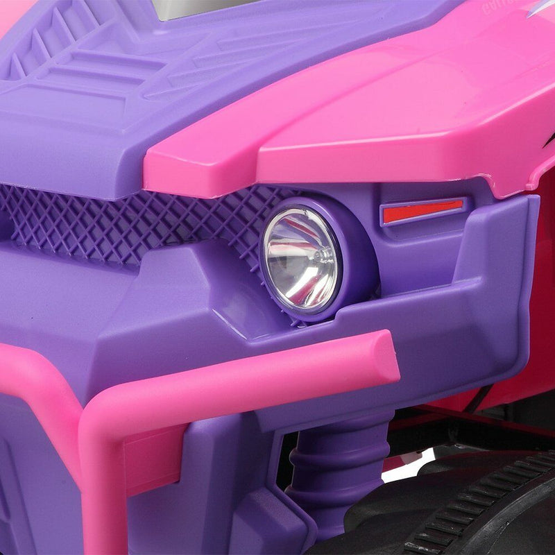 Load image into Gallery viewer, LEADZM Dual Drive All Terrain Kids Car with 2 Speed Modes - Pink/Purple
