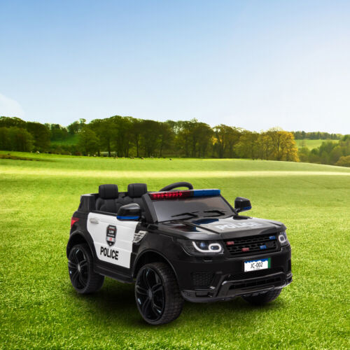 Load image into Gallery viewer, LEADZM JC002 Electric Police Ride-On Car for Kids with 2.4G Remote Control
