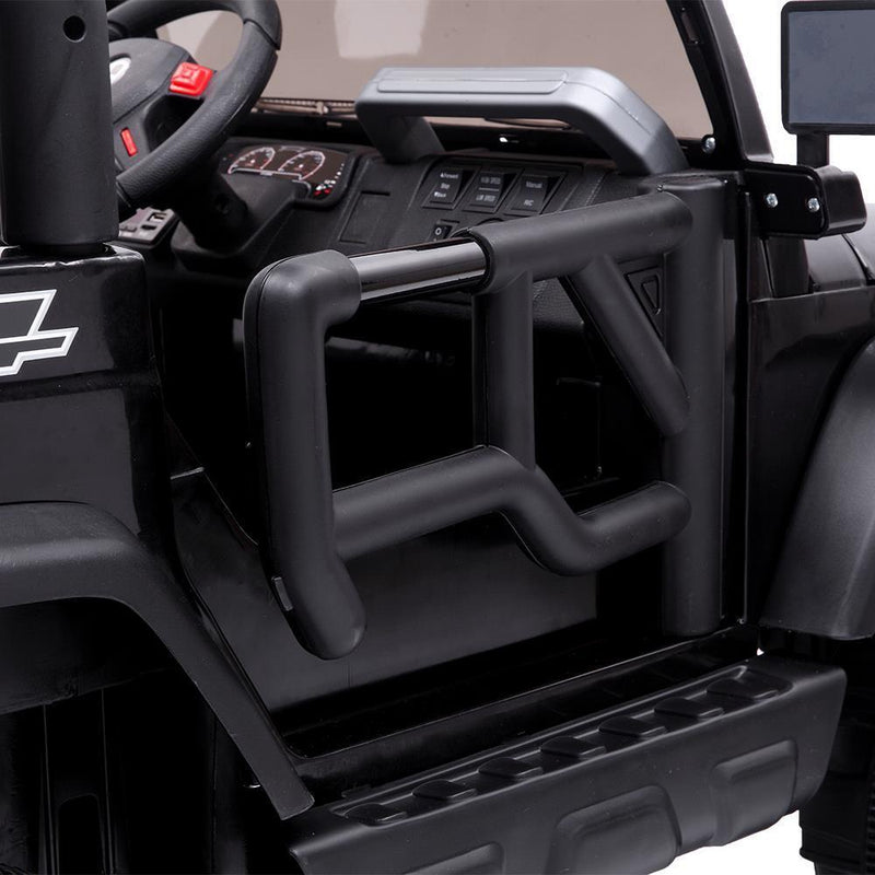 Load image into Gallery viewer, Leadzm LZ-12 12V Kids Ride on Car Toy with Remote Control - Black
