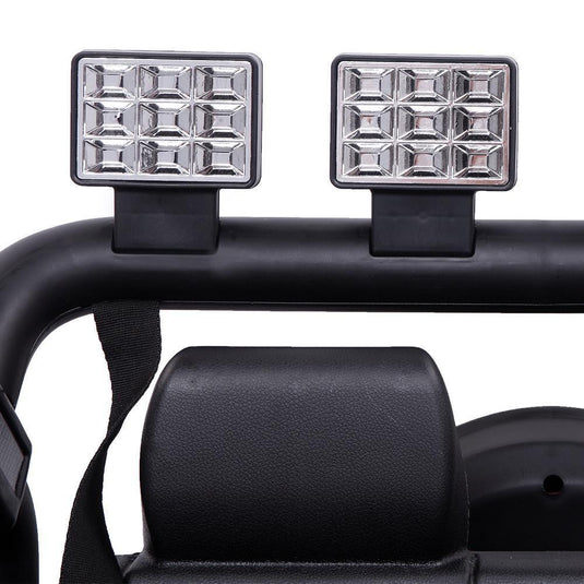 Leadzm LZ-12 12V Kids Ride on Car Toy with Remote Control - Black