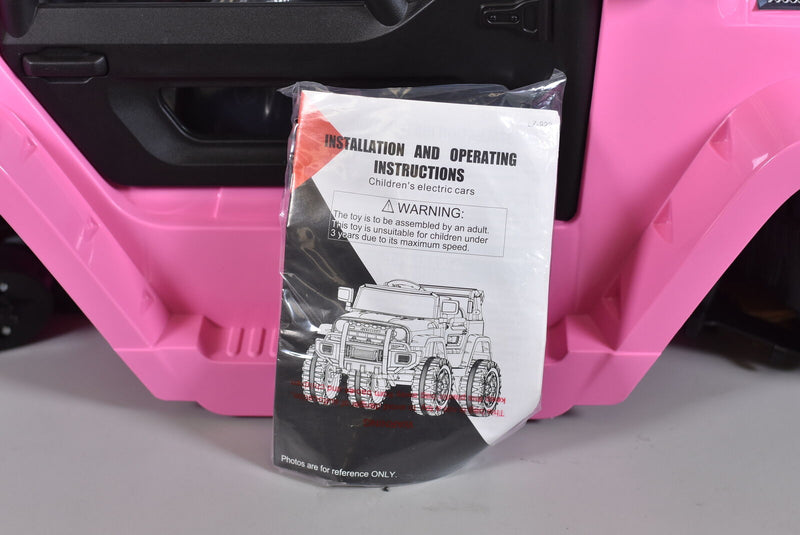 Load image into Gallery viewer, LEADZM LZ-922 Electric Car with Dual Drive and 2.4G Remote Control in Pink
