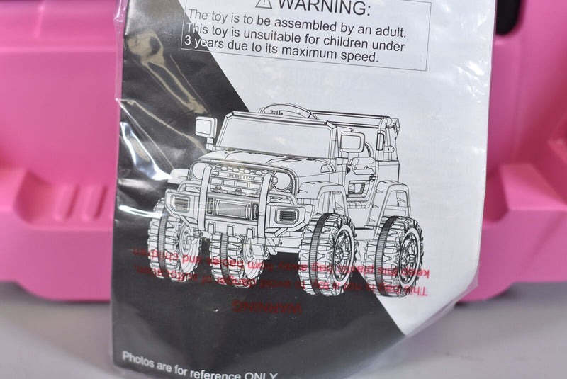 Load image into Gallery viewer, LEADZM LZ-922 Electric Car with Dual Drive and 2.4G Remote Control in Pink
