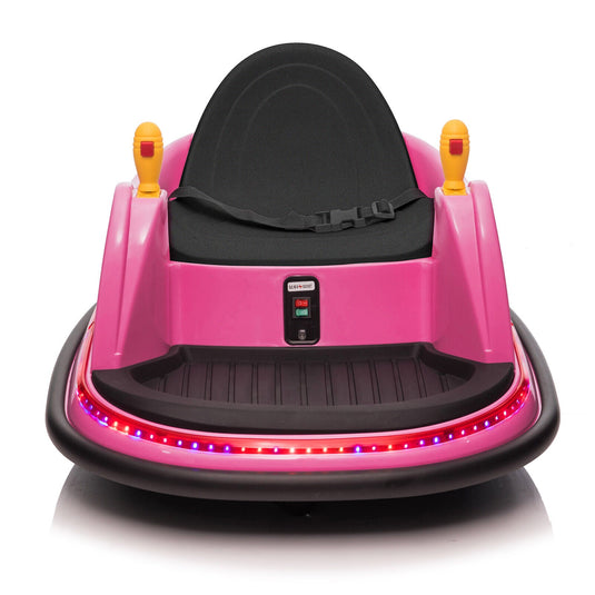 LEADZM Pink Bumper Car - 6V 7A.h Battery Powered