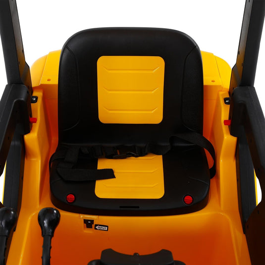 LED-Equipped Electric Forklift Toy with Battery-Powered Lifting Rod