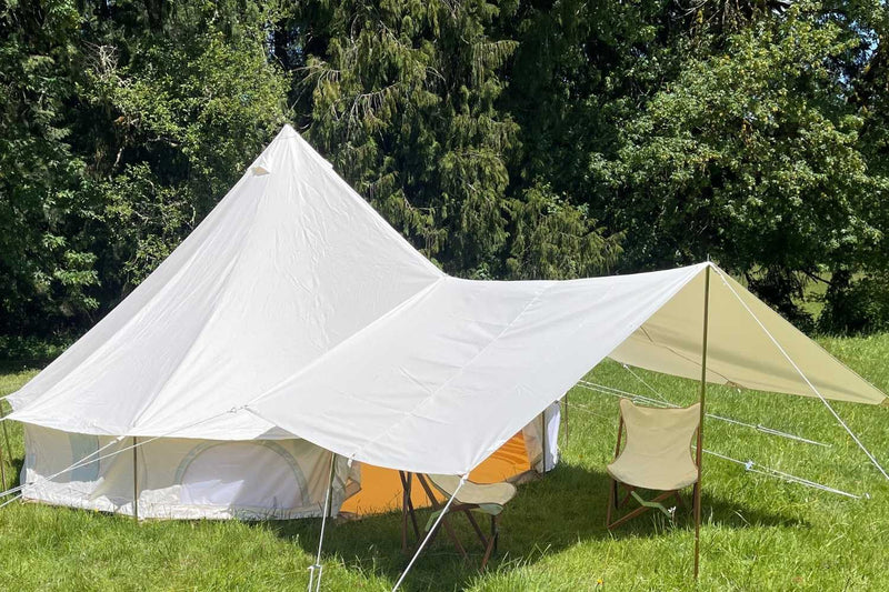 Load image into Gallery viewer, Bell Tent Awning | Entrance Canopy Cover
