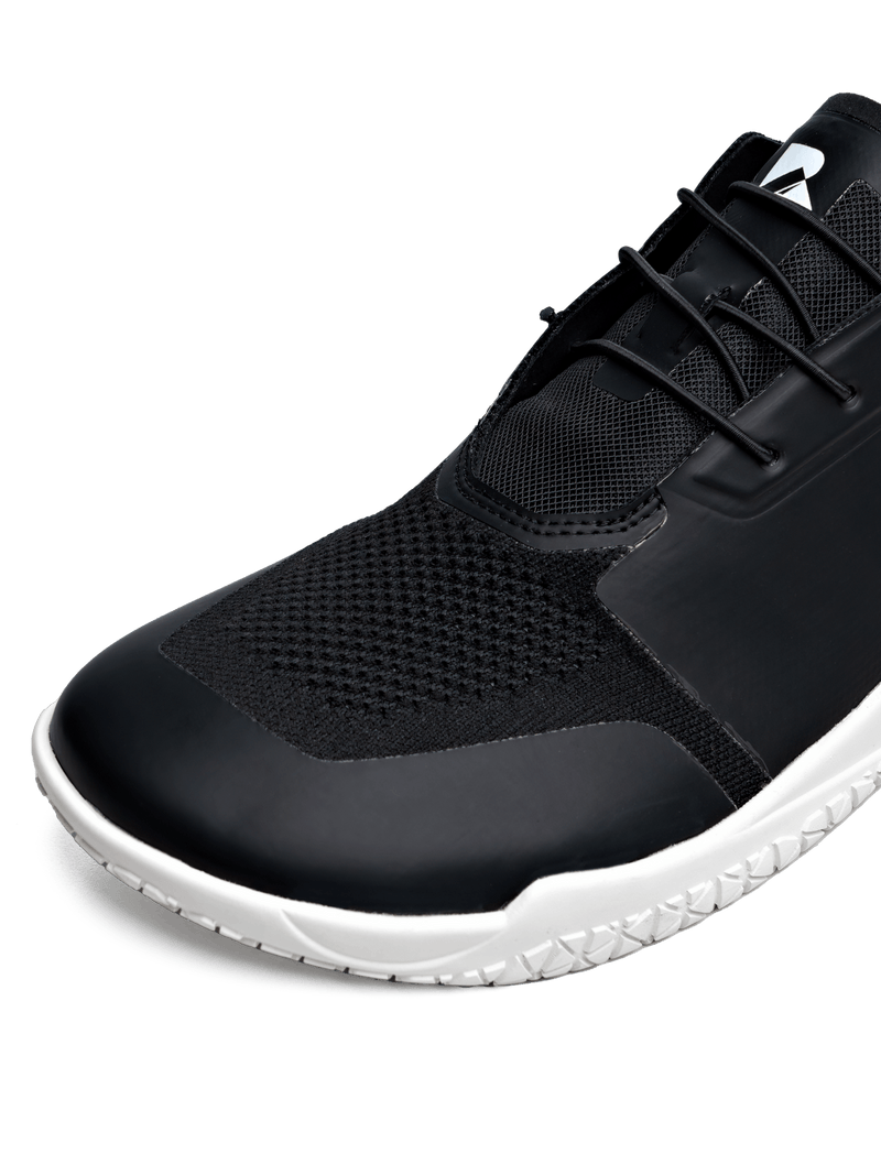 Load image into Gallery viewer, Barefoot Training Shoes Zero Drop - Black | Wide Toe Box Minimalist Trainer
