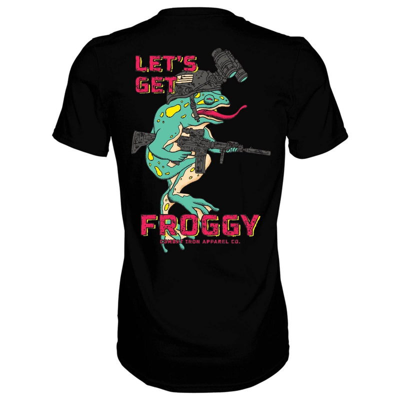 Load image into Gallery viewer, Let&#39;s Get Froggy Operator Style Men&#39;s  T-Shirt
